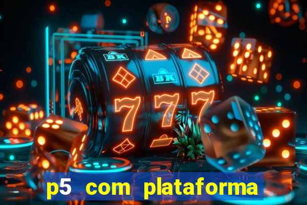 p5 com plataforma de jogos